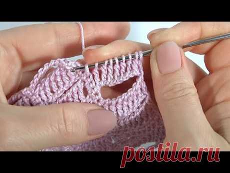 Interesting and Unique STITCH PATTERN/3 Variations in Video Tutorial/Crochet The Tall Stitches