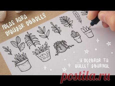 Bullet Journal 50+ Doodle Ideas