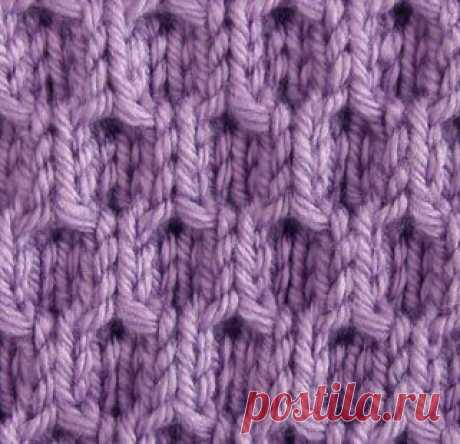 #Knitting_Stitch, - "A Simpler Honeycomb  - In this stitch…, ,#KnittingGuru