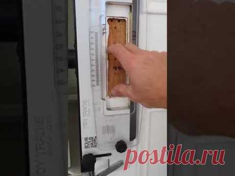 DoorProfi template for hinges and lock