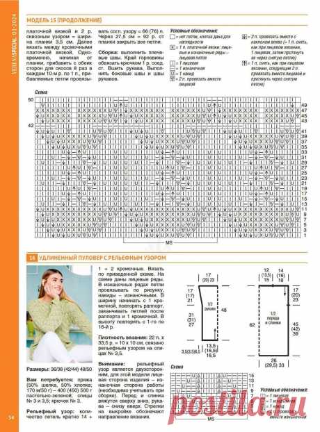V. Модное вязание №1 2024г