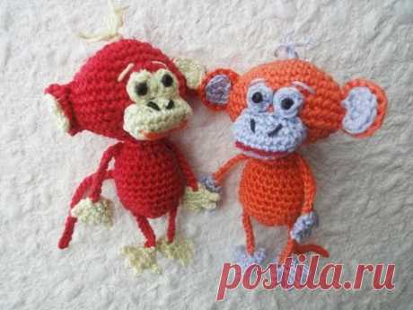 Обезьяна Часть 2 Monkey Crochet Part 2