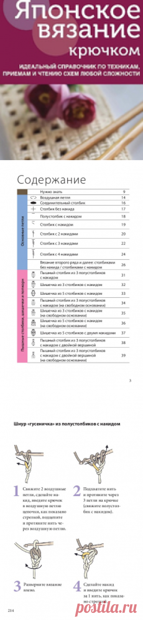 Архив - Идеальный справочник по техникам и чтению схем в японском вязании