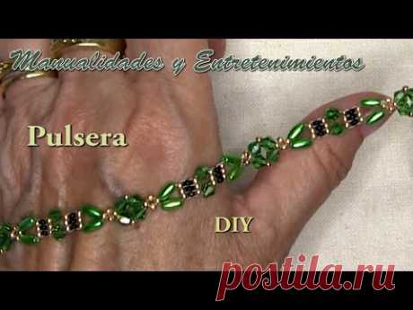 DIY - Pulsera Arroces Verdes
