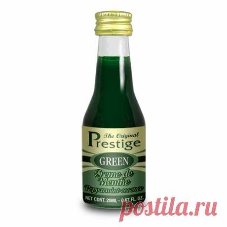 Эссенция (ароматизатор) для алкогольных напитков Prestige PR Green Peppermint Liqueur (Ликер мятный зеленый), 20 мл Эссенция Prestige PR Green Peppermint Liqueur — это простой способ приготовить 0,75л напитка «Ликер мятный зеленый»  Эссенции Prestige производятся в Швеции и являются эталоном качества. Характеристики, фото и отзывы покупателей. Купить эссенция (ароматизатор) для алкогольных напитков Prestige PR Green Peppermint Liqueur (Ликер мятный зеленый), 20 мл марки «P...