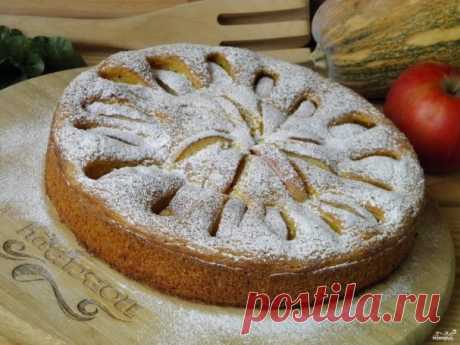 Тыквенный пирог с яблоками - пошаговый рецепт с фото на Повар.ру