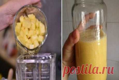 Супер напиток с ананасом и овсянкой — помогает похудеть! | Диеты со всего света