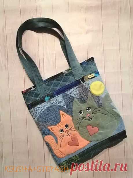 Еще одна "кото-сумка"