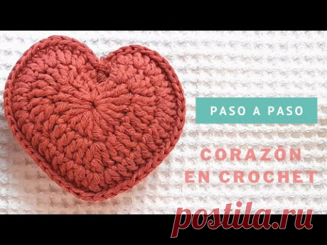 Cómo tejer corazón a crochet paso a paso