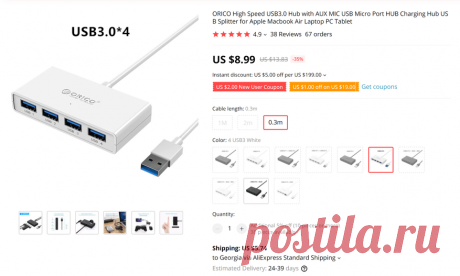 USB 3.0 Hub Orico, или Как одним движением руки сжечь USB-порт в вашем компьютере / Платформа ПК / iXBT Live