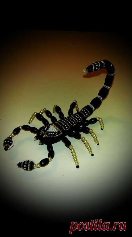 Скорпион | biser.info - всё о бисере и бисерном творчестве