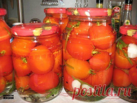 Как приготовить маринованные помидоры сладко-острые