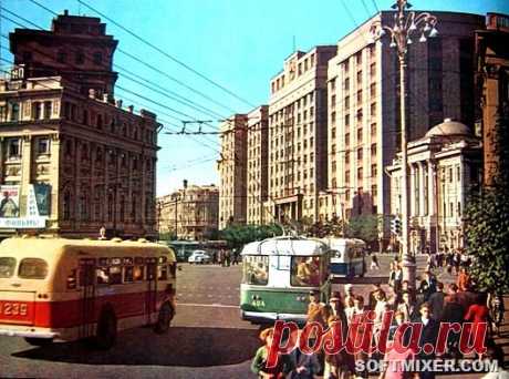 Цветные фото Москвы 1959 года / Назад в СССР / Back in USSR