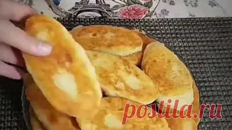 БЫСТРЫЕ ПИРОЖКИ С КАРТОШКОЙ ( рецепт )