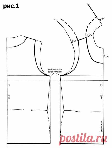 Выкройка майки | pokroyka.ru-уроки кроя и шитья