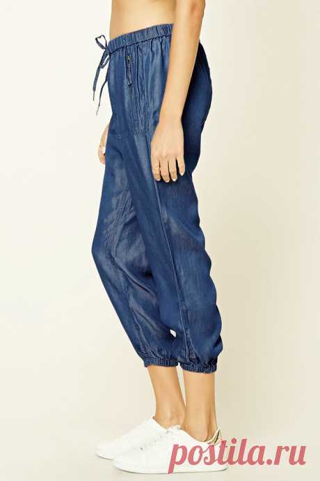 Denim Jogger Pants | Forever 21 - 2000190192