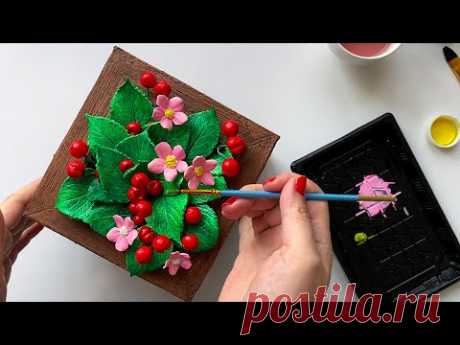 DIY Handmade Box from paper and cardboard | Cardboard idea - YouTube