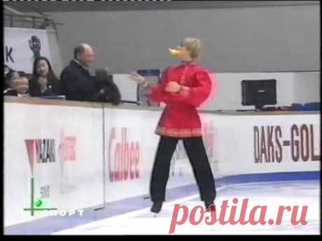 Evgeni Plushenko 1999 NHK Trophy   EX Russian Country  Dance + Crazy Bird + finale