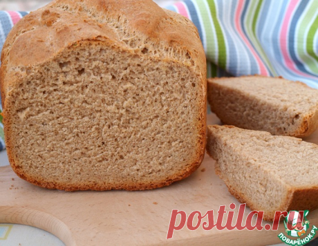 Ржаной хлеб на тёмном пиве в хлебопечке – кулинарный рецепт