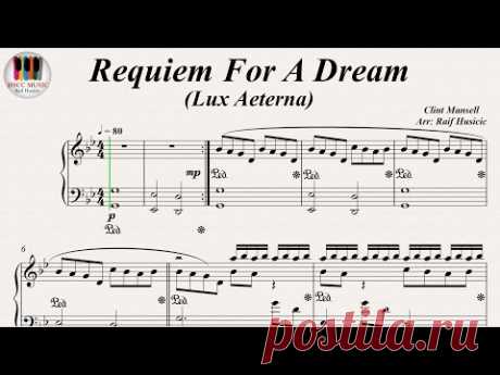 Requiem For A Dream (Lux Aeterna) - Clint Mansell, Piano