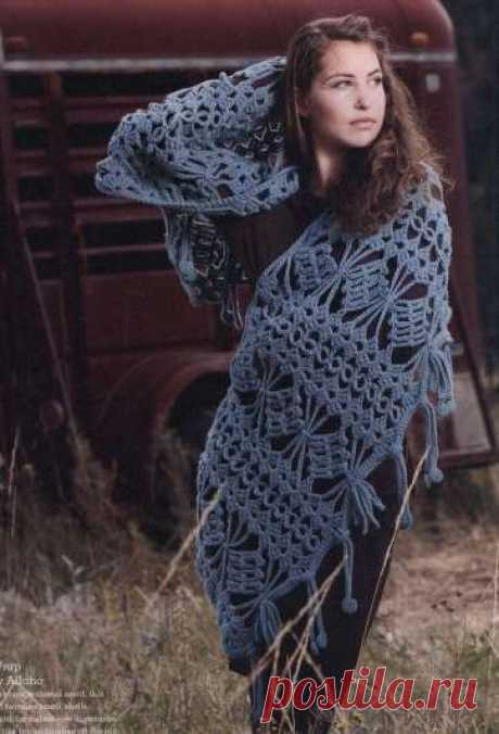1154 - шарфи, шалі, палатини - В'язання для жінок - Каталог статей - Md.Crochet