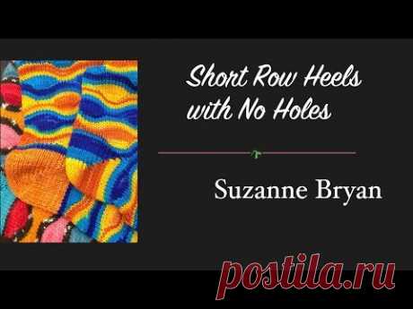 Wrap and Turn Short Row Heel without Holes - YouTube
