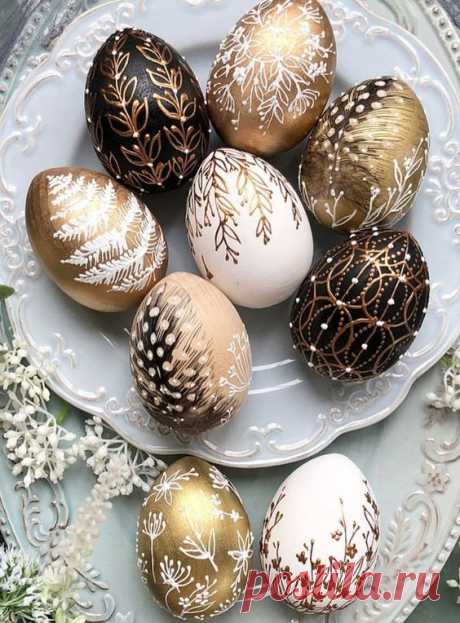 40 Pretty &amp; Creative Easter Egg Decorating Ideas Anyone Can DIY