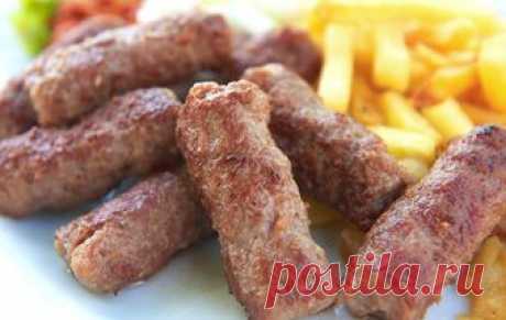 Чевапчичи по-сербски / Блюда из мясного фарша / TVCook: пошаговые рецепты с фото