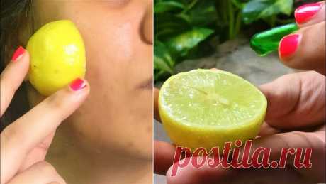 Примените лимонный сок с этим маслом на лице и посмотрите на эту магию - Советы для женщин