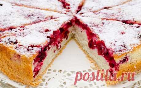 Пирог с вишней, близкие будут в восторге! | БУДЕТ ВКУСНО | Яндекс Дзен