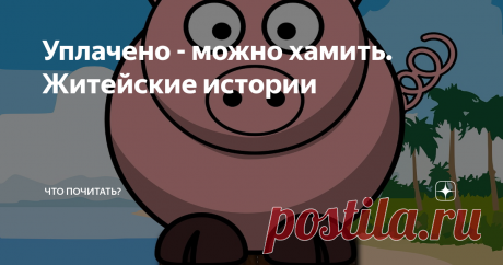 Уплачено - можно хамить. Житейские истории Избалованная питерским интеллигентным населением, при перемещении в теплые края, первое время шалею. Начинается все в аэропорту. В Пулково нам на каждое слово отвечают: «спасибо», «пожалуйста» и прочее, самым естественным тоном. Садимся во Внуково и уже в транзитном коридоре чувствуем разницу. Дама впереди нас опрометчиво спрашивает девушку в синей форменной одежде: «Зачем снова досмотр, если мы