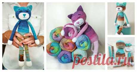 Today we are going to present the free pattern for Crochet Amineko Cat. Amineko is the name of a cat in the story book. This cat has so much personality.