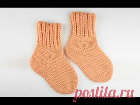 Прочные носки крючком 1 часть - Durable socks crochet