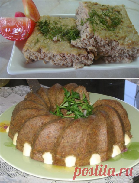 Мясное суфле (несколько рецептов).