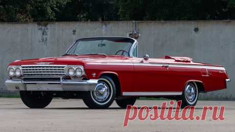 1962 Chevrolet Impala SS Кабрио / F74 / Хьюстон 2019