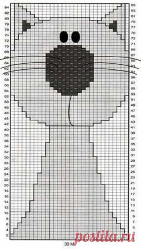 Узoр "Кoшки" - 1