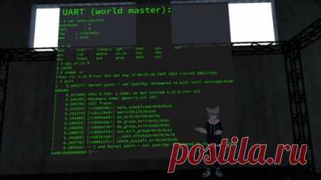 Эмулятор RISC-V в форме пиксельного шейдера, позволивший запустить Linux в VRChat