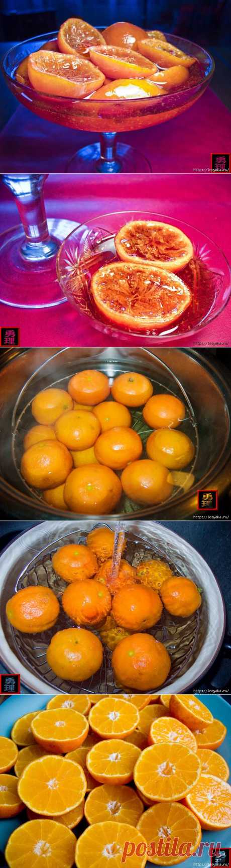 Варенье из мандаринов с ароматом Нового года ))).