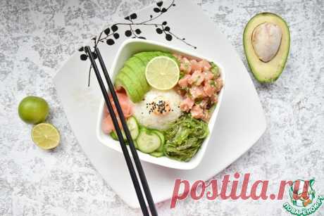 Ахи-поке или суши в миске Кулинарный рецепт