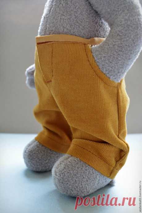 Шьём брюки с карманами для игрушки - Ярмарка Мастеров - ручная работа, handmade