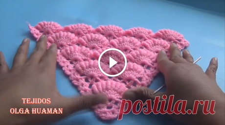 crochet triangle shawl – Free Pattern Tutorials