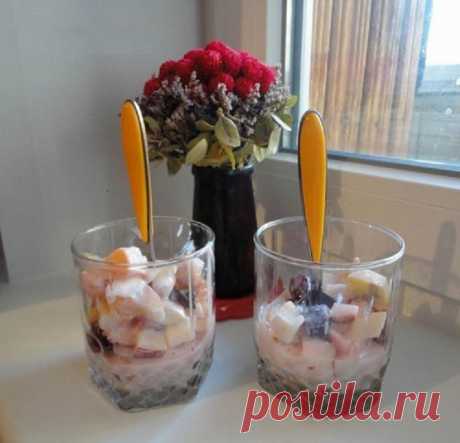 Фруктовый салат - рецепт с фото - как приготовить - ингредиенты, состав, время приготовления - Дети Mail.ru