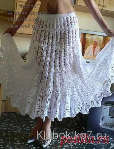 Белая юбка спицами
#спицы #вязаная_юбка #юбка_спицами