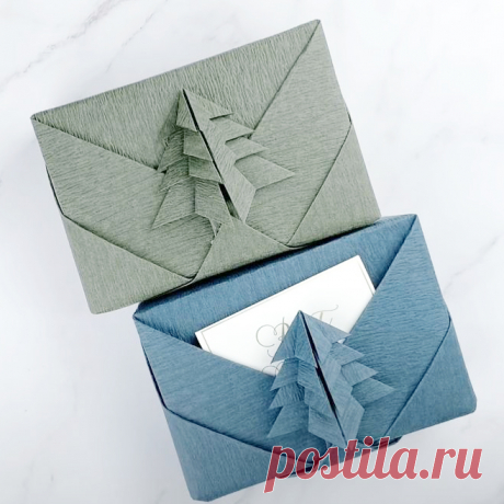 Упаковка подарка на Новый Год с помощью гофрированной бумаги | Креаликум