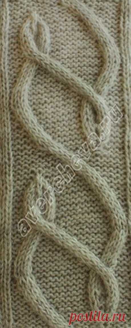 аранские полосы - cable knitting stitch