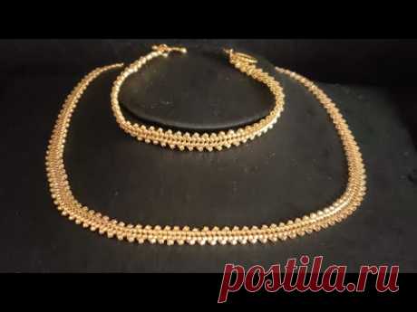 Altın Zincir Kolye & Bileklik  Yapımı / Gold Necklace & Bracelet