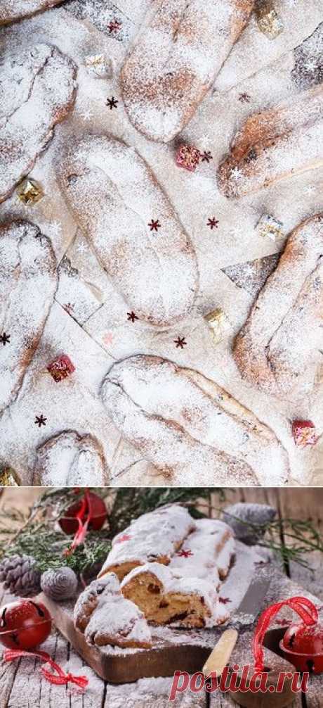 Quarkstollen (Рождественский кекс с творогом).Съедобный подарок к зимним праздникам. | ЕДА Инфо