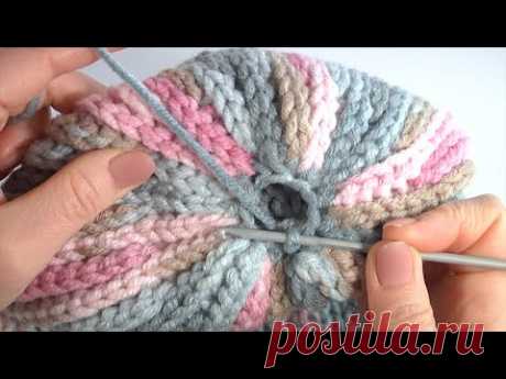 Cool and Simple/How to Crochet Easy Hat/CROCHET HAT PATTERN/Elementary Level