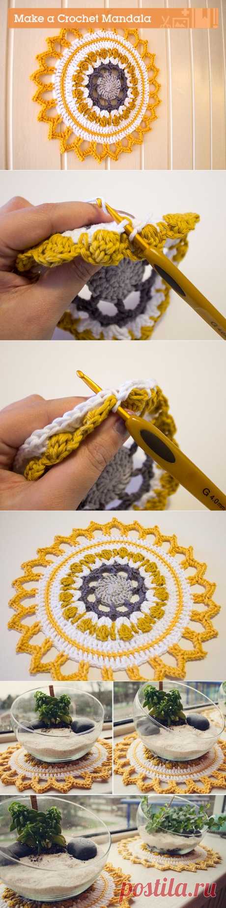 Make a Crochet Mandala For Your Home - Tuts+ Crafts &amp; DIY Article