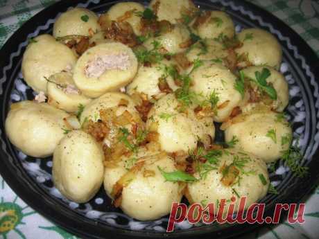 Картофельные кнедлики с мясной начинкой - Perchinka63